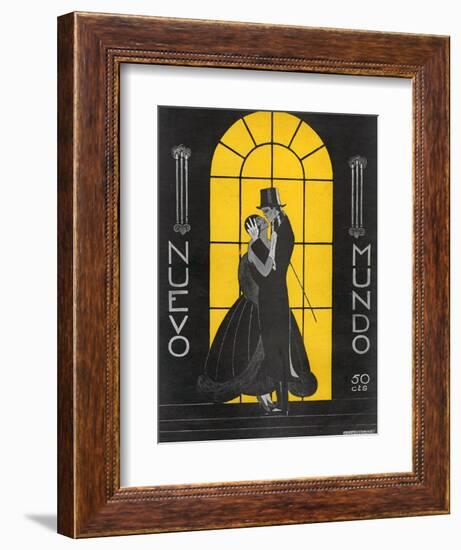 Nuevo Mundo, Magazine Cover, Spain, 1927-null-Framed Giclee Print