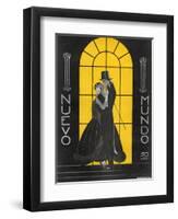 Nuevo Mundo, Magazine Cover, Spain, 1927-null-Framed Giclee Print