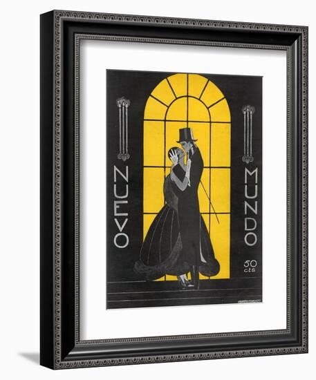 Nuevo Mundo, Magazine Cover, Spain, 1927-null-Framed Giclee Print