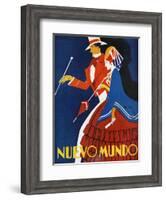 Nuevo Mundo, Magazine Cover, Spain, 1928-null-Framed Giclee Print