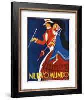 Nuevo Mundo, Magazine Cover, Spain, 1928-null-Framed Giclee Print