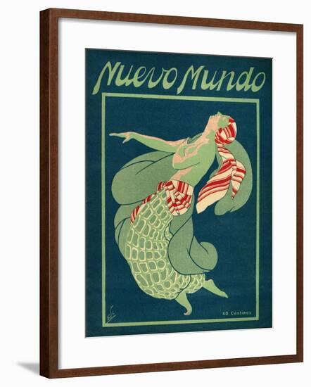 Nuevo Mundo, Magazine Cover, Spain, 1931-null-Framed Giclee Print