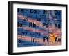 Nuggets of Gold on Periodic Table-David Nunuk-Framed Photographic Print