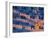 Nuggets of Gold on Periodic Table-David Nunuk-Framed Photographic Print