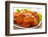 Nuggets with Salad-highviews-Framed Photographic Print