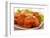 Nuggets with Salad-highviews-Framed Photographic Print