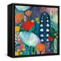 Nuit Blanche-Corina Capri-Framed Stretched Canvas