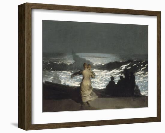 Nuit d'été-Winslow Homer-Framed Giclee Print