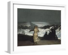 Nuit d'été-Winslow Homer-Framed Giclee Print