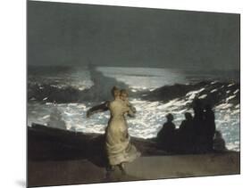 Nuit d'été-Winslow Homer-Mounted Giclee Print