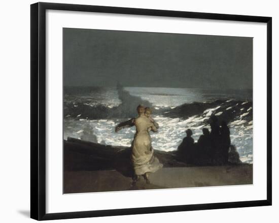 Nuit d'été-Winslow Homer-Framed Giclee Print