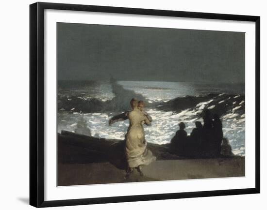 Nuit d'été-Winslow Homer-Framed Giclee Print