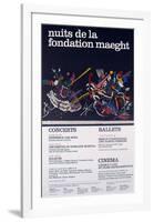 Nuits de la Fondation 1966-Wassily Kandinsky-Framed Art Print