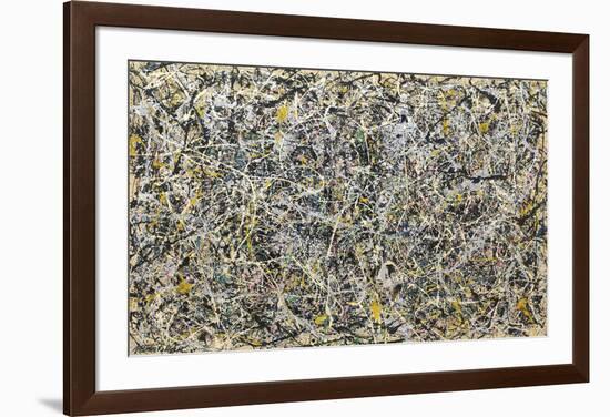 Number 1, 1949, 1949-Jackson Pollock-Framed Art Print