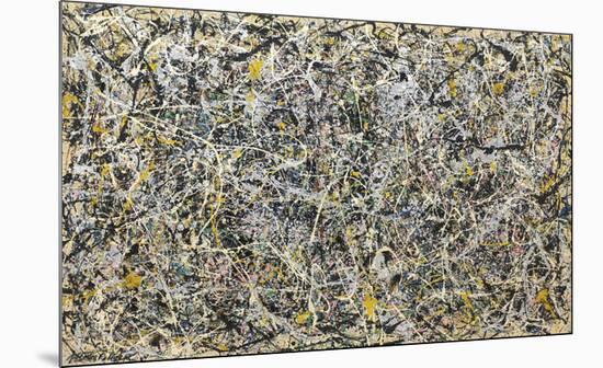 Number 1, 1949, 1949-Jackson Pollock-Mounted Art Print