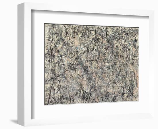 Number 1, 1950 (Lavender Mist), 1950-Jackson Pollock-Framed Art Print