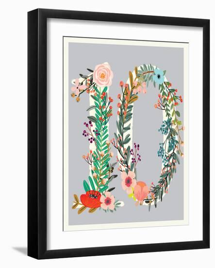 Number 10-Kindred Sol Collective-Framed Art Print