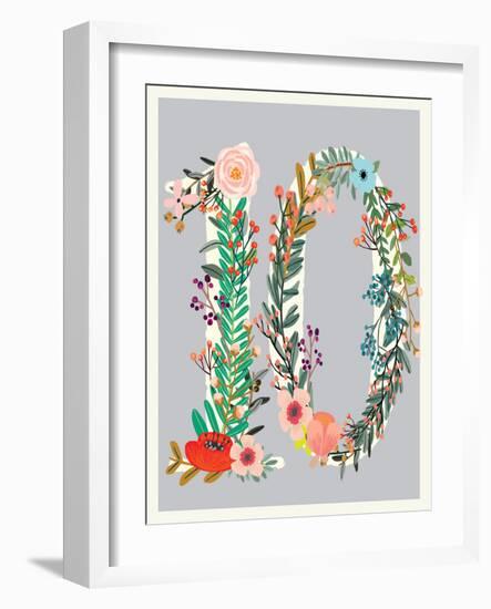 Number 10-Kindred Sol Collective-Framed Art Print