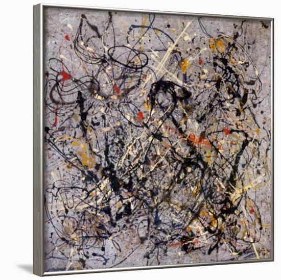 Number 18, 1950-Jackson Pollock-Framed Art Print