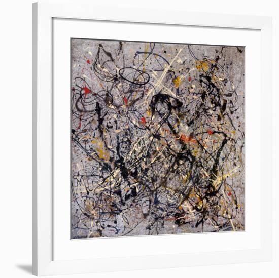 Number 18, 1950-Jackson Pollock-Framed Art Print