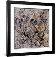 Number 18, 1950-Jackson Pollock-Framed Art Print