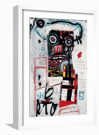 Number 1-Jean-Michel Basquiat-Framed Giclee Print