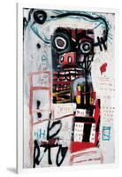 Number 1-Jean-Michel Basquiat-Framed Giclee Print