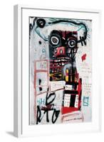 Number 1-Jean-Michel Basquiat-Framed Giclee Print