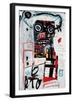 Number 1-Jean-Michel Basquiat-Framed Giclee Print