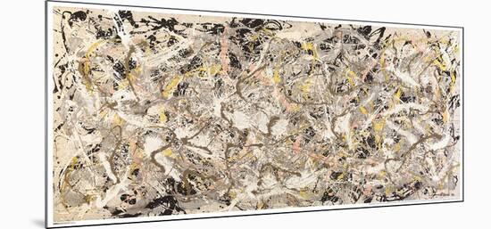 Number 27 (1950)-Jackson Pollock-Mounted Art Print