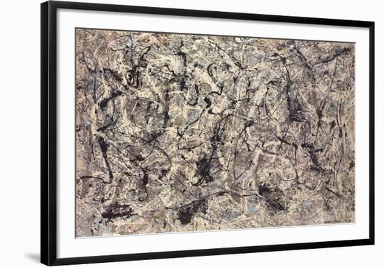 Number 28-Pollock Jackson-Framed Art Print