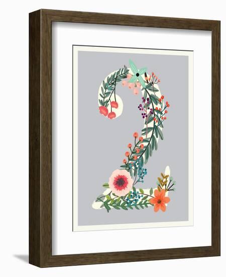 Number 2-Kindred Sol Collective-Framed Art Print