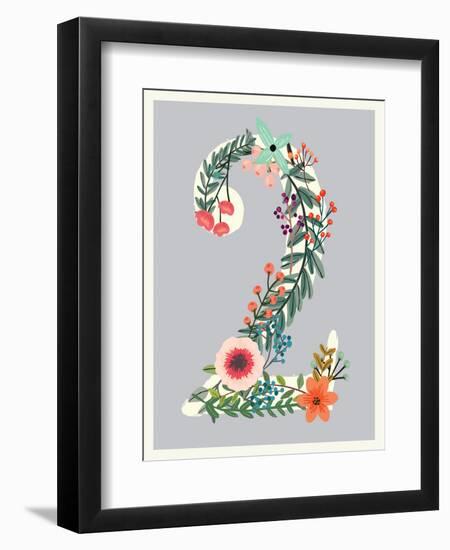 Number 2-Kindred Sol Collective-Framed Art Print