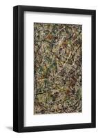 Number 3, 1949: Tiger, 1949-Jackson Pollock-Framed Art Print