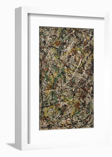 Number 3, 1949: Tiger, 1949-Jackson Pollock-Framed Art Print