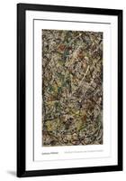 Number 3, 1949: Tiger, 1949-Jackson Pollock-Framed Art Print