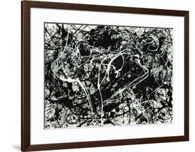 Number 33-1949-Jackson Pollock-Framed Serigraph