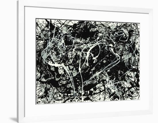 Number 33-1949-Jackson Pollock-Framed Serigraph