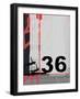 Number 36-NaxArt-Framed Art Print