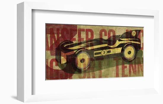 Number 3-John W^ Golden-Framed Art Print