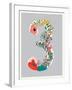 Number 3-Kindred Sol Collective-Framed Art Print