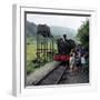 Number 4 Engine at the Dolgoch Falls Stop on the The Talyllyn Railway, Snowdonia, Wales, 1969-Michael Walters-Framed Photographic Print