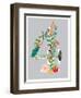 Number 4-Kindred Sol Collective-Framed Art Print