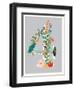 Number 4-Kindred Sol Collective-Framed Art Print