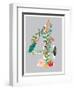 Number 4-Kindred Sol Collective-Framed Art Print