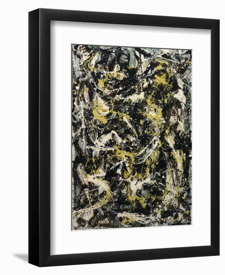 Number 5, 1950, 1950-Jackson Pollock-Framed Art Print