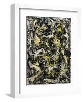 Number 5, 1950, 1950-Jackson Pollock-Framed Art Print