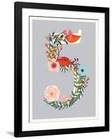 Number 5-Kindred Sol Collective-Framed Art Print