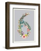 Number 6-Kindred Sol Collective-Framed Art Print