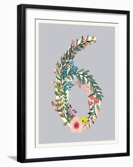 Number 6-Kindred Sol Collective-Framed Art Print